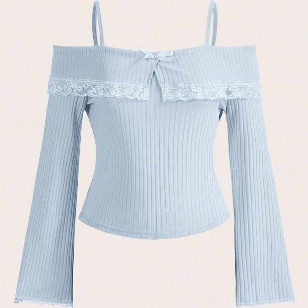 Light bulb off the shoulder top from shein - Picture 1 of 1